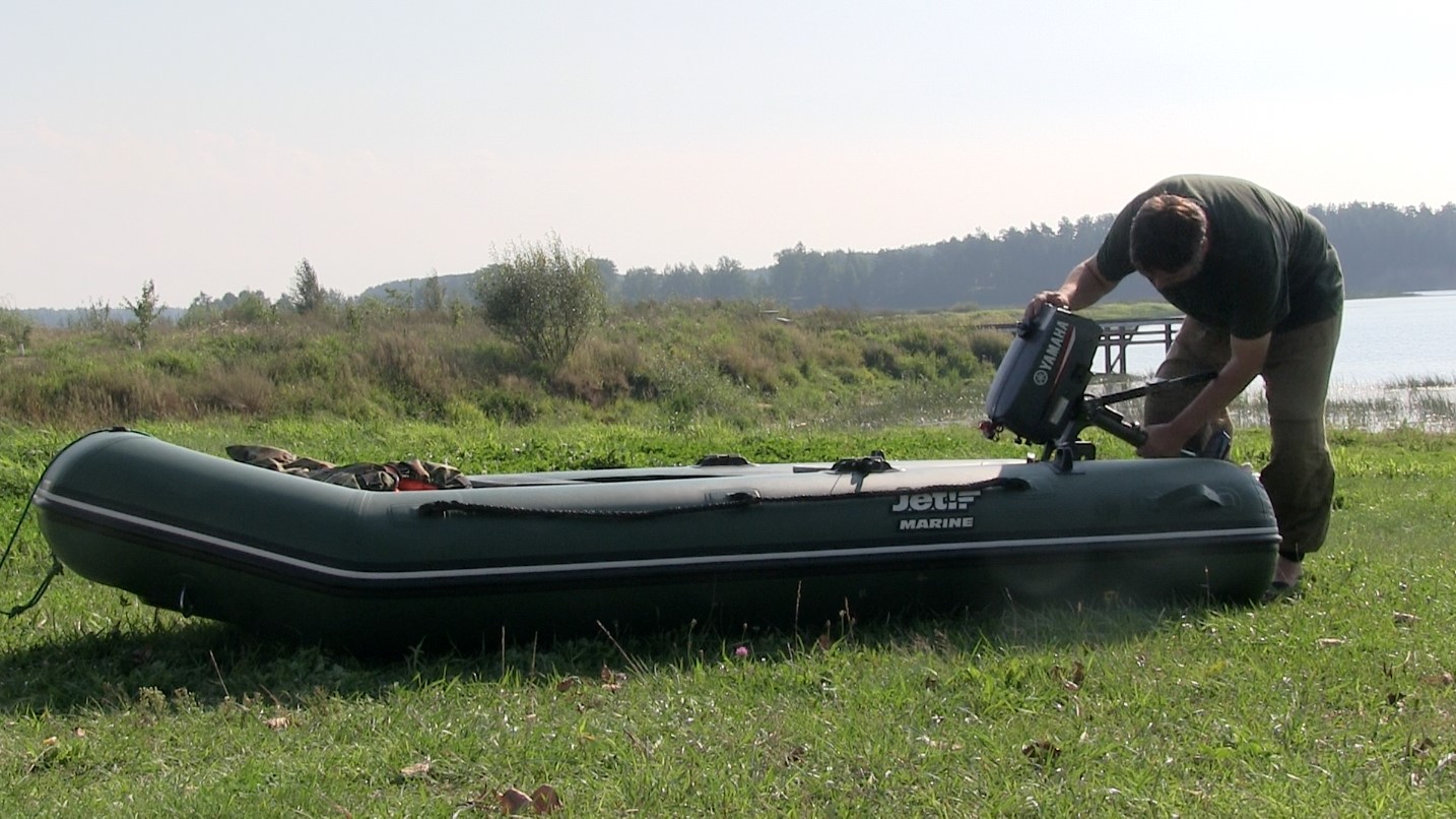 Готовим лодку к осенней рыбалке