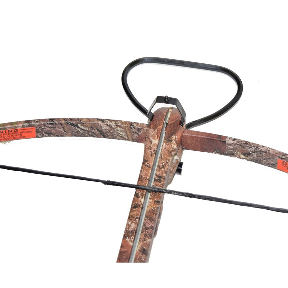 Арбалет рекурсивный силой 95Lbs, приклад и ствол алюминий, 2 алюминиевые стрелы, цвет камуфляж