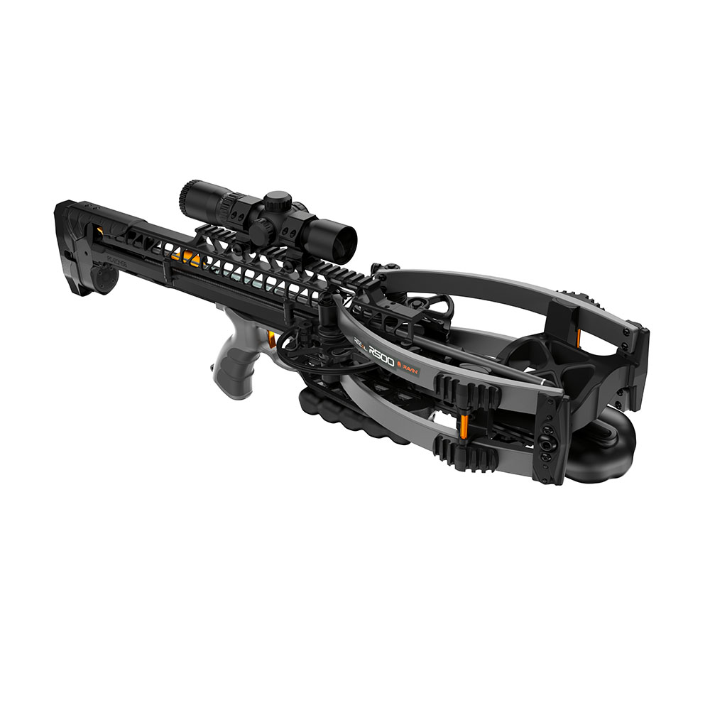 Арбалет блочный Ravin R500, скорость 500 ф./с, длина 28,5", ход тетивы 17", сила 43 кг/с