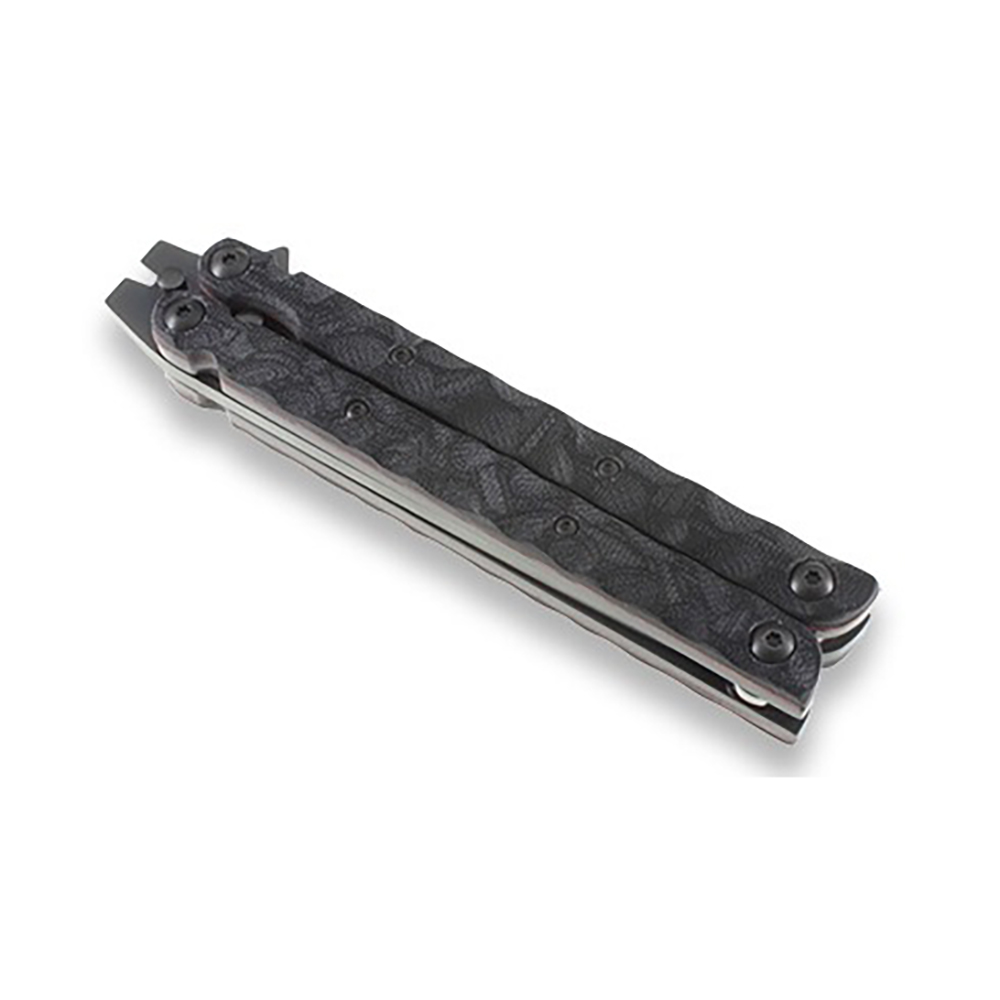 Нож "BREEDEN BALI" складной, сталь N690Co, покрытие DLC, твердость 60 HRC, рукоять пластик G10