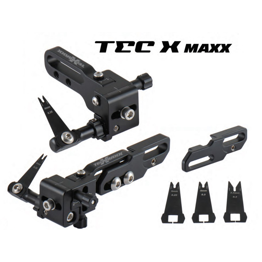 Полочка Tec X Maxx для блочного лука с микронастройками, регулировка угла установки усика, правая, в