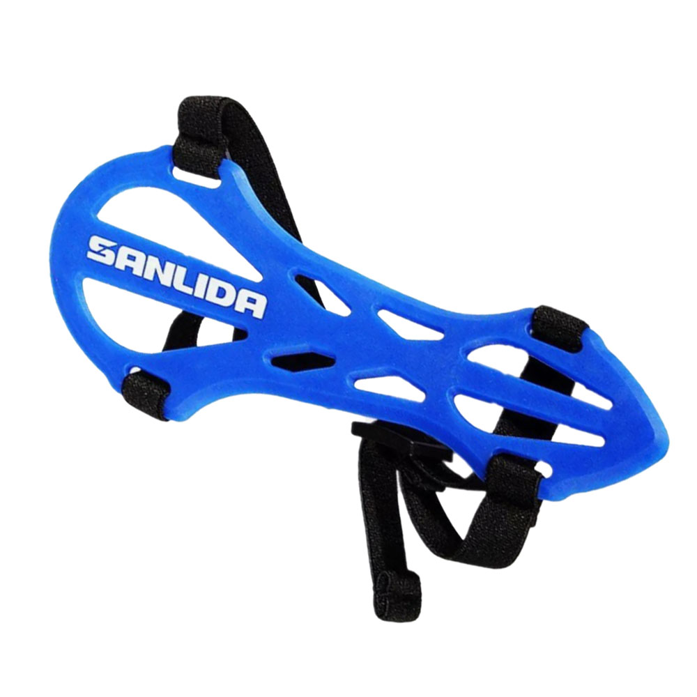 Защитная крага Х8 для стрельбы из лука, цвет синий