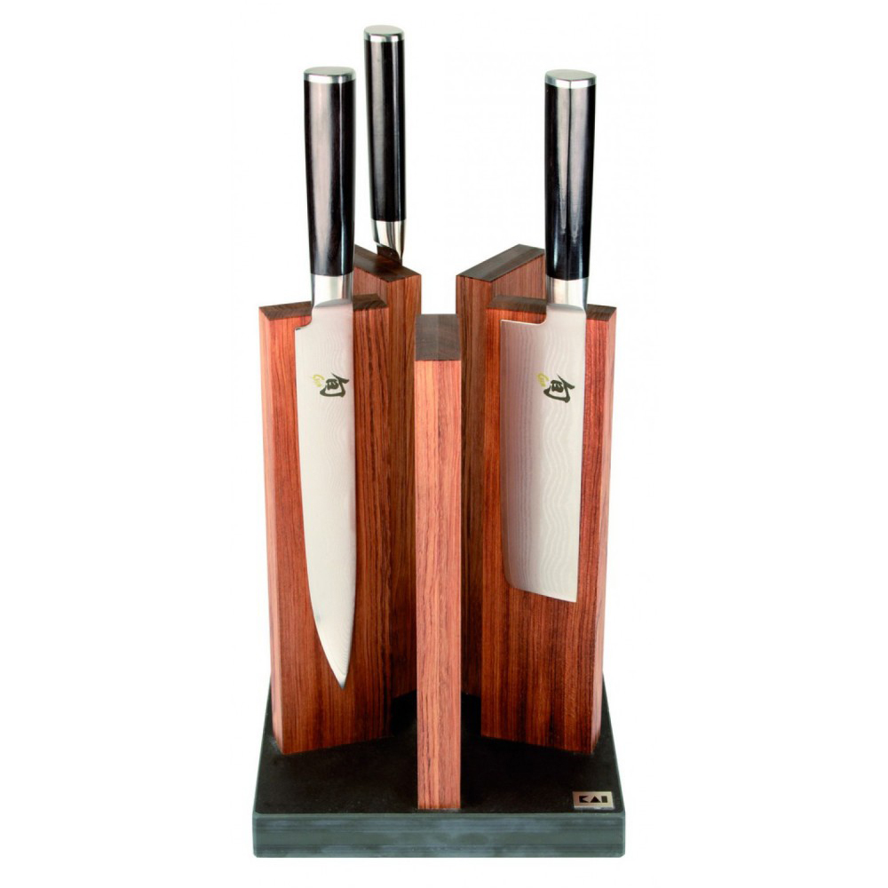 Блок д/ножей"Stonehenge",красн.дерево