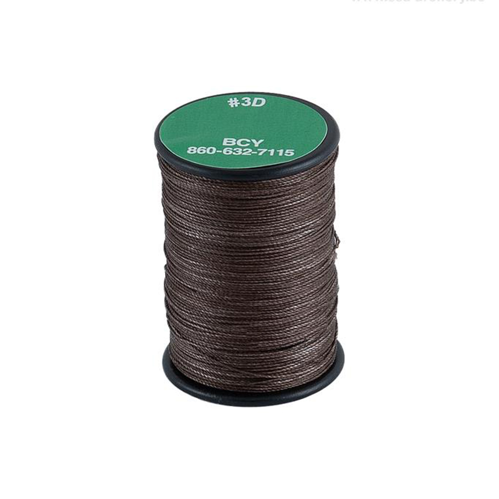 Нить обмоточная #3D для изготовления тетивы, длина 120 ярдов, производитель BCY, цвет бежевый