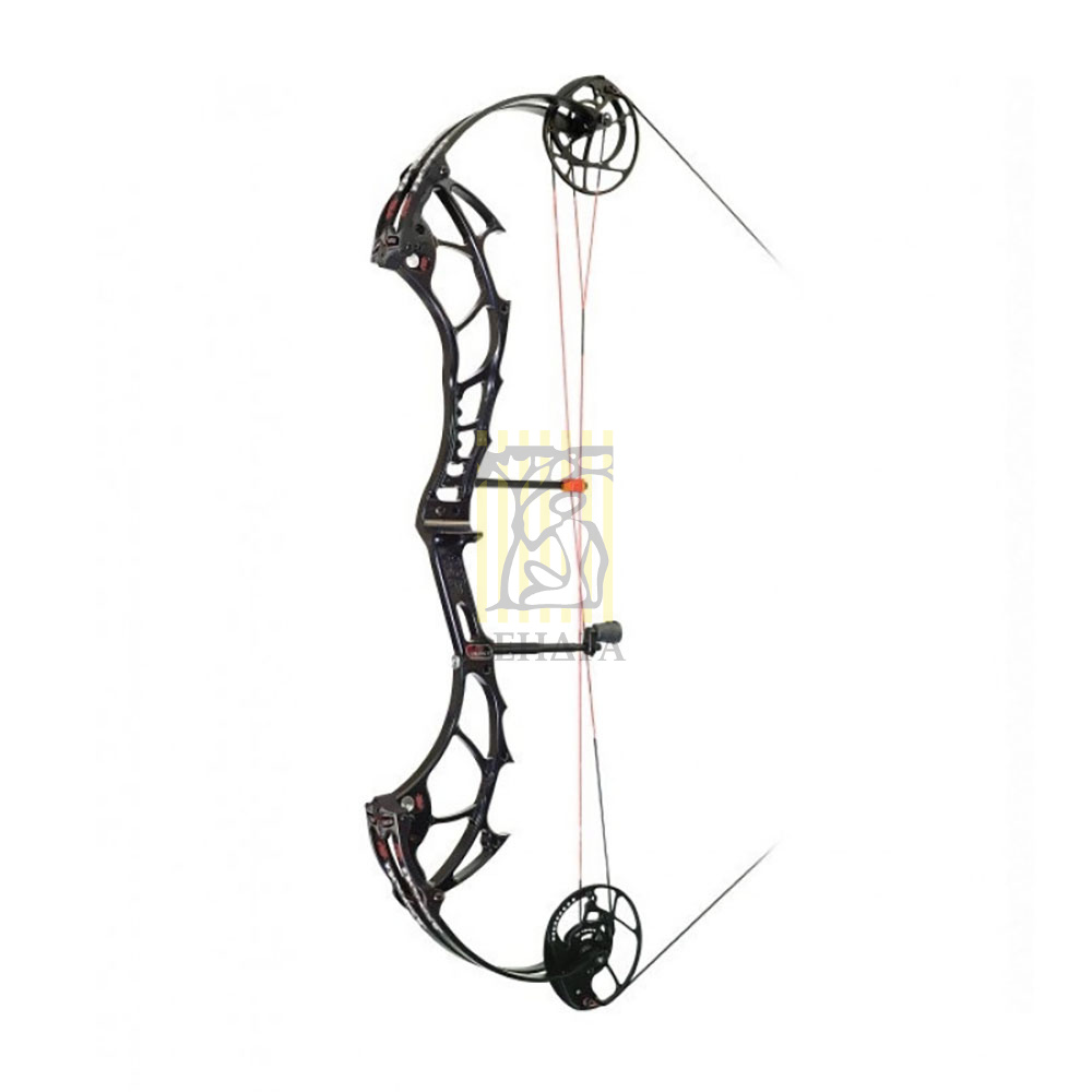 Лук блочный Supra Ext, начальная скорость 325 фут в сек, сила 60lbs, длина натяжения 29", блок DM, с