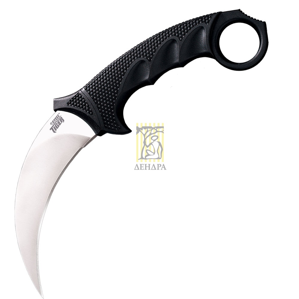 Нож Steel Tiger с фиксированным клинком, сталь AUS 8A , длина клинка 4 3/4", рукоять кратон, цвет че