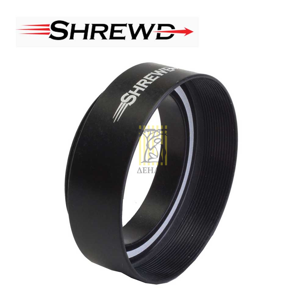 Защитный козырек для прицела Nomad задний с цветным кольцом, диаметр 35 мм, короткий, цвет черный