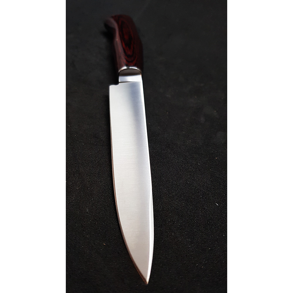 Нож "GAUCHO" с фикс клинком длиной 16 см, рукоять Pakka wood, ножны кожа