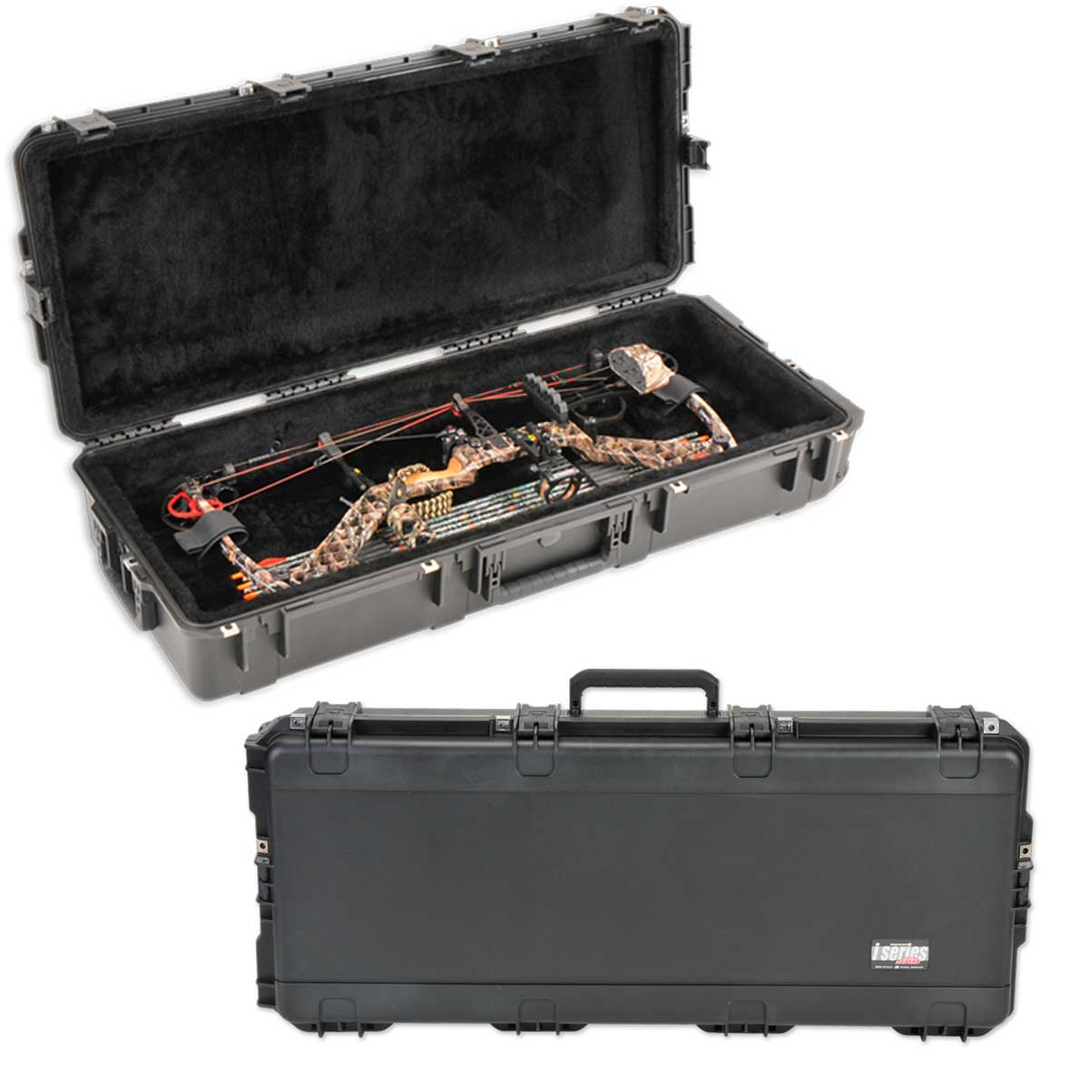 Кейс для блочного лука SKB cерия 4217, внутренние размеры 104х39х12 см, ударопрочный, водонепроницае