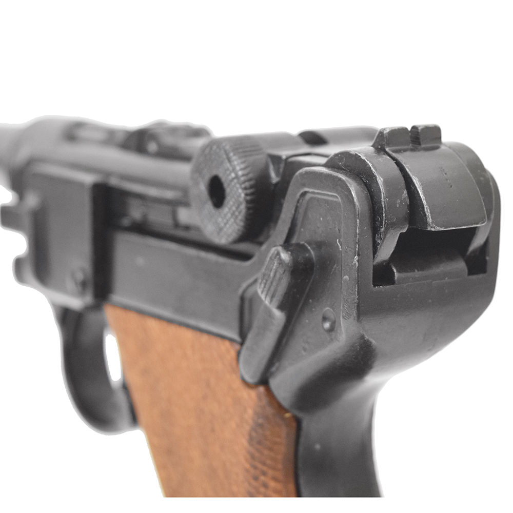 Пистолет Люгера системы "парабеллум" P08, Германия, 1898 год, пластиковые накладки цвет дерево.