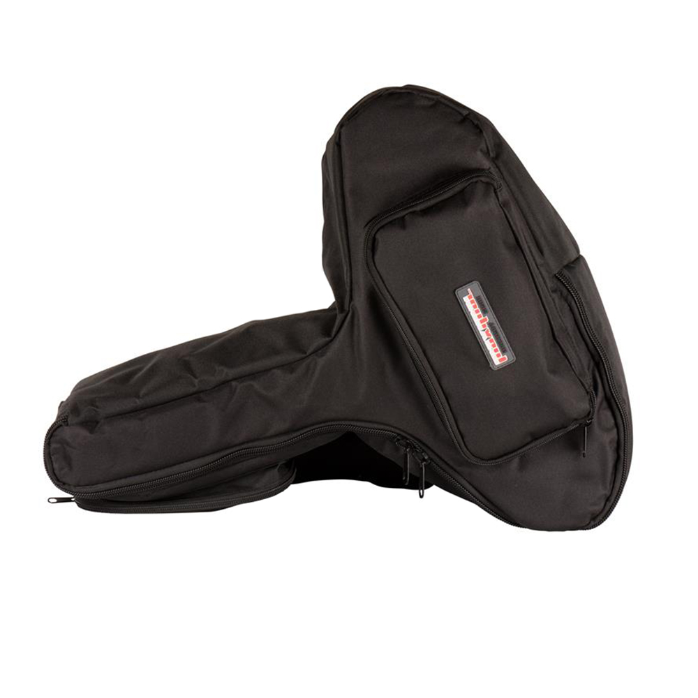 Чехол мягкий для арбалета, размер 60 см х 47 см x 10 см, 2 кармана, ремень для переноски, цвет черны