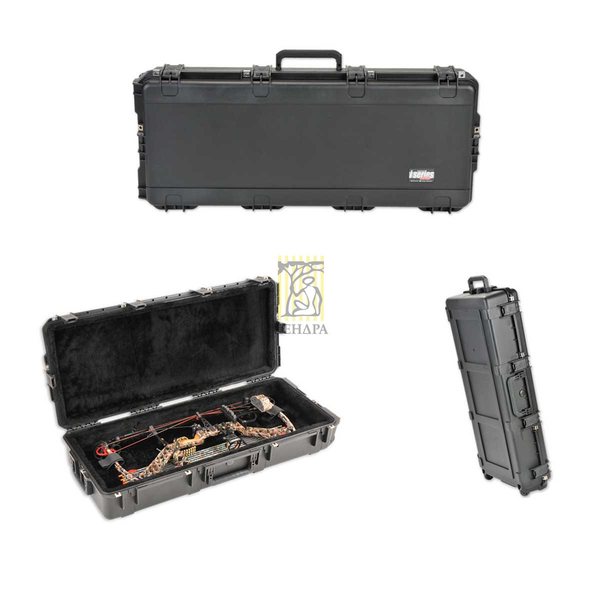 Кейс для блочного лука SKB cерия 4217, внутренние размеры 104х39х12 см, ударопрочный, водонепроницае