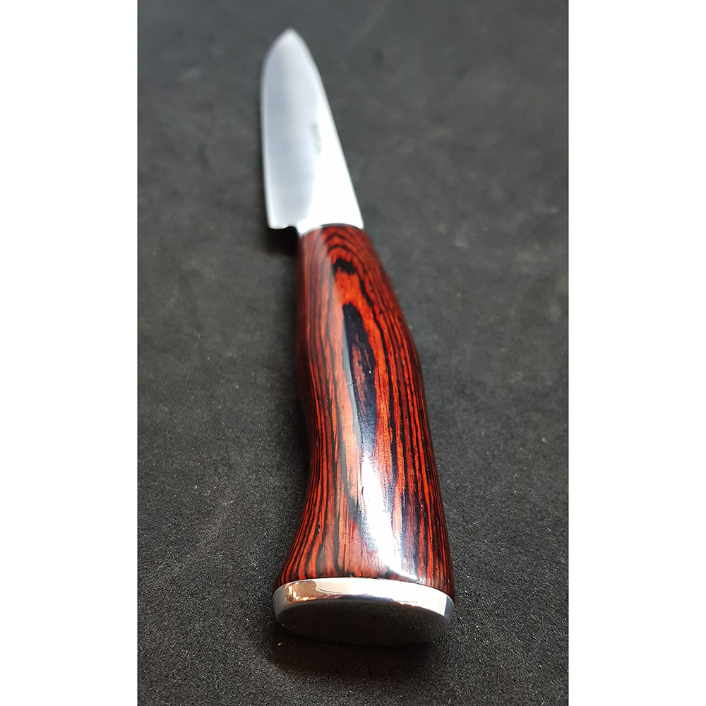 Нож "GAUCHO" с фикс клинком длиной 16 см, рукоять Pakka wood, ножны кожа