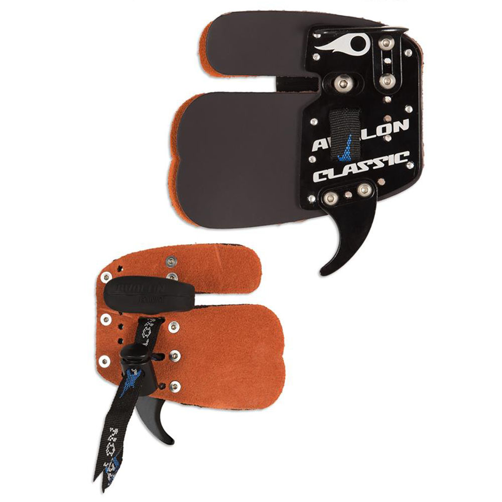 Напалечник для стрельбы из рекурсивного лука CLASSIC, материал кожа, правый, размер L, цвет черный