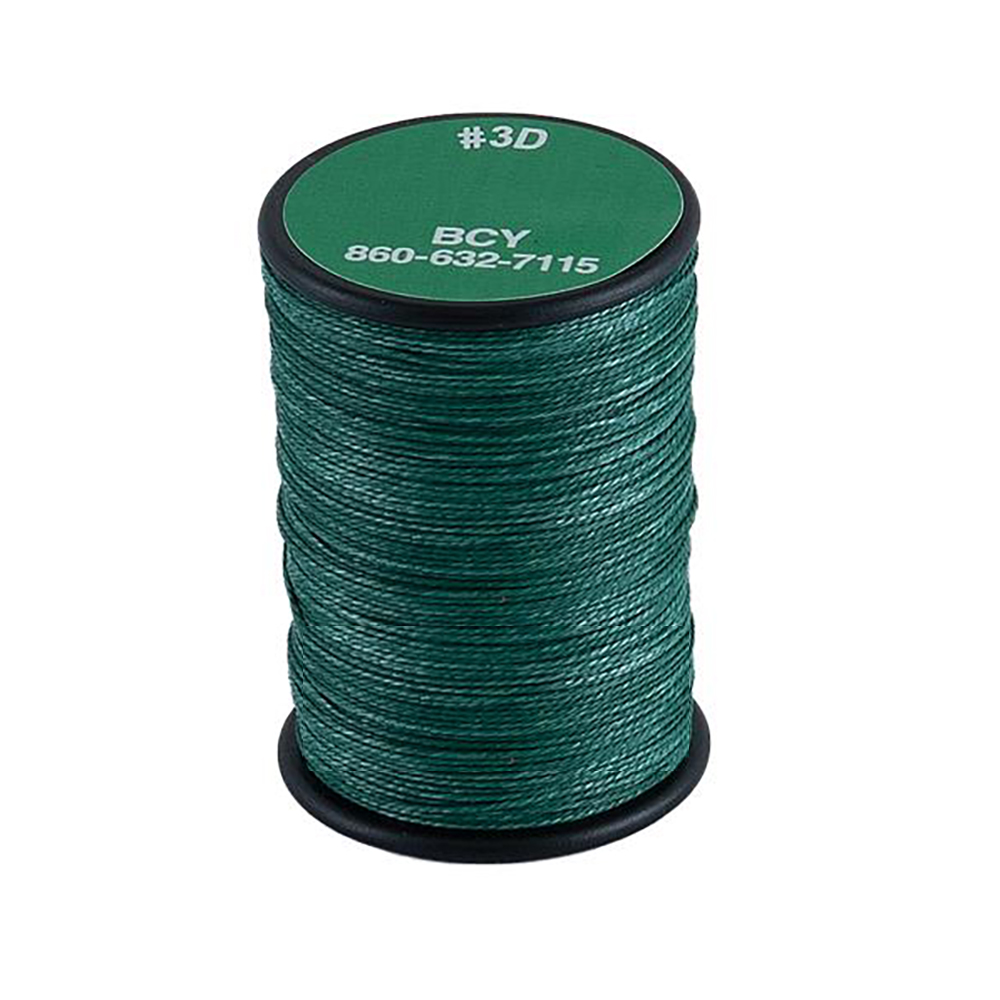 Нить обмоточная #3D для изготовления тетивы, длина 120 ярдов, производитель BCY, цвет зеленый