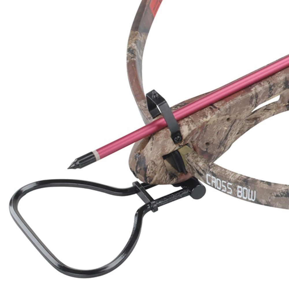 Арбалет рекурсивный силой 95Lbs, ствол алюминий, приклад дерево, 2 алюминиевые стрелы, цвет камуфляж