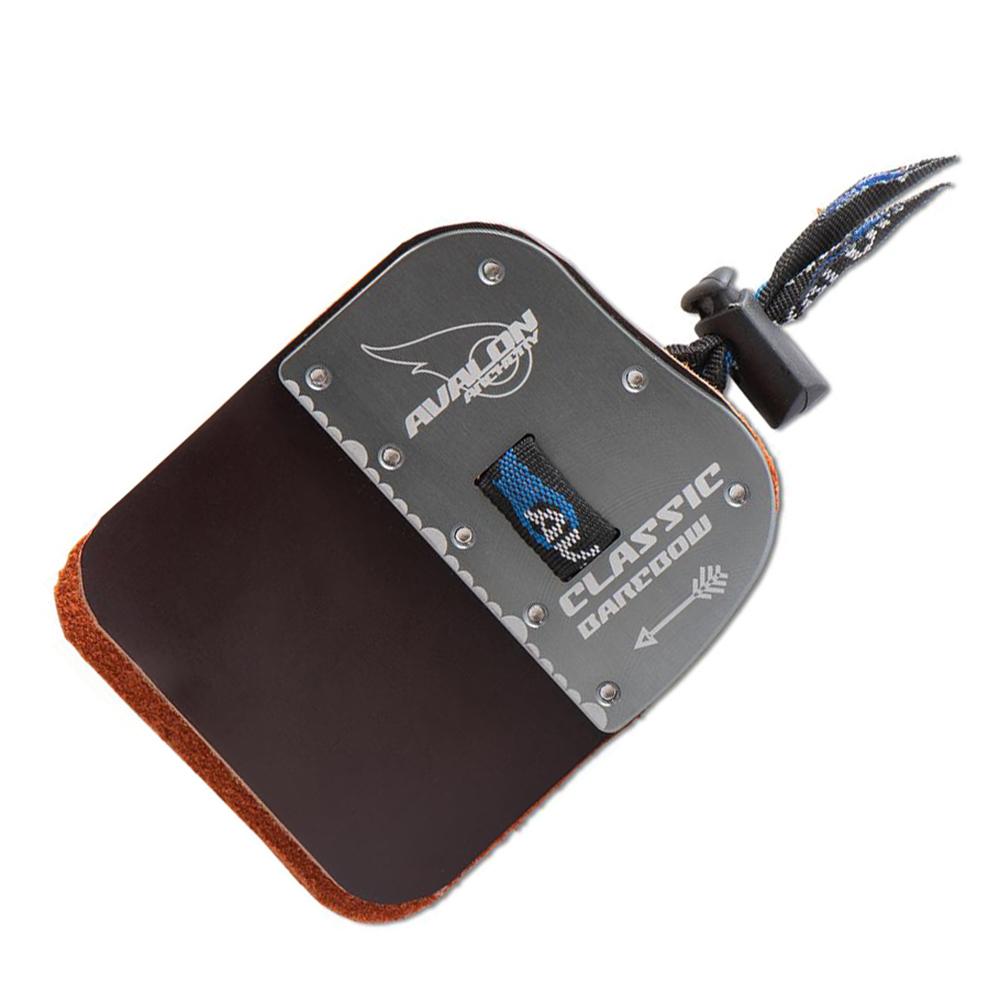 Напалечник для стрельбы из лука CLASSIC Barebow, материал кожа, размер S, правый, цвет темно-серый