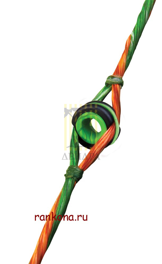 Пип-сайт для блочного лука VERSA со сменными вставками, материал алюминий, цвет черный. Комплект вст