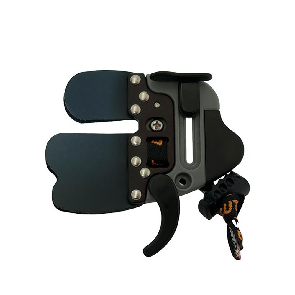 Напалечник для стрельбы из лука MIXHAR, материал пластик/кожа, размер М, правый, цвет черный