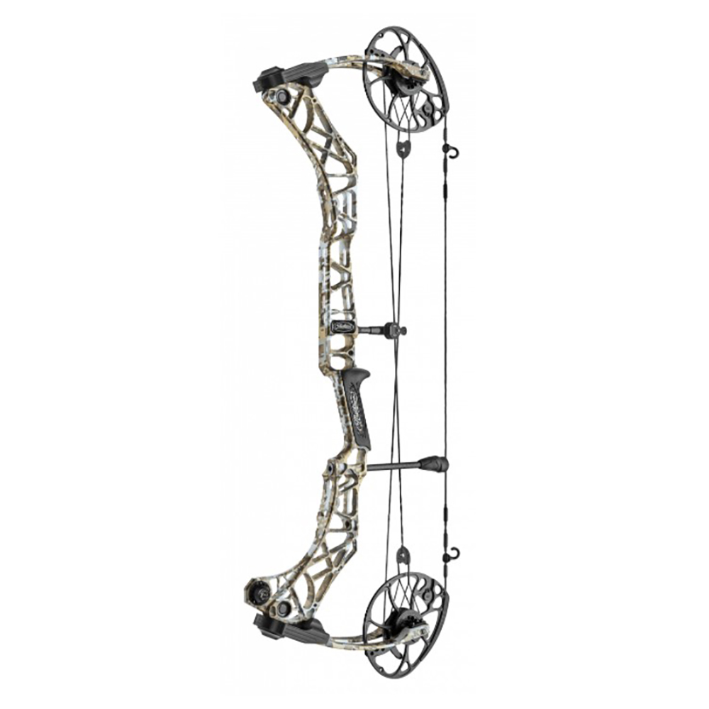 Лук блочный VXR315, начальная скорость 343 фут в сек, расстояние между осями 30", база 6", сила 60 l