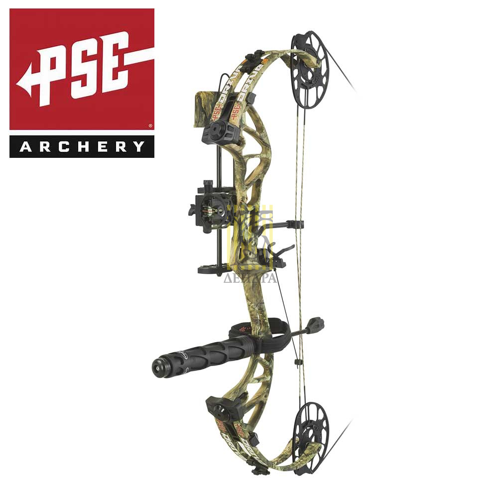 Лук блочный Drive 3B, начальная скорость 330 - 322 фут в сек , сила 60Lbs, расстояние м.д. осями 29,