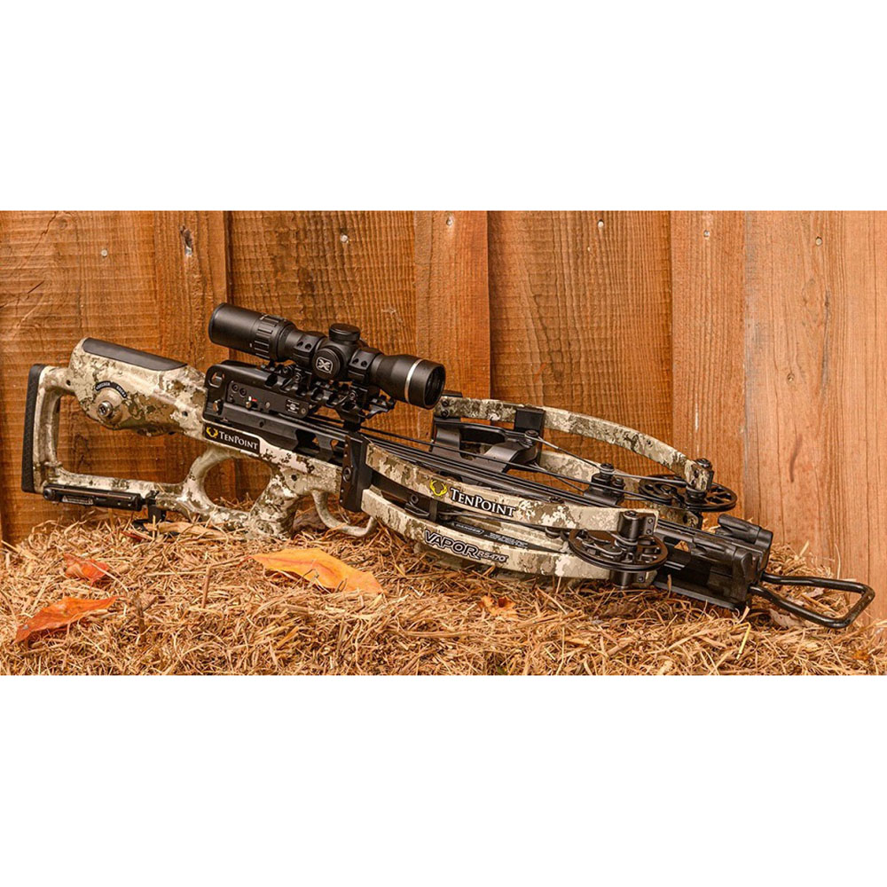 Арбалет блочный Tenpoin Vapor RS 470, скорость 143 м/с (470 ф/с), Длина: 79 см, вес 3,6 кг, комплект