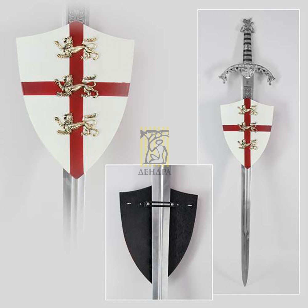 Мини-щит декоративный "Ричард "Львиное Сердце"