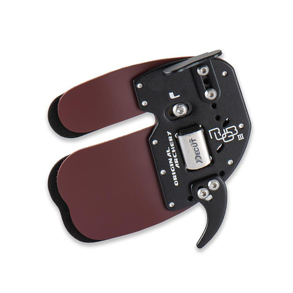 Напалечник для стрельбы из лука RUGBIII, материал кожа, размер L, правый, цвет черный