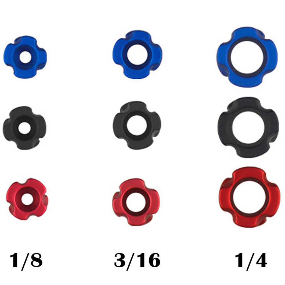 Пип-сайт Element, диаметр отверстия 3/16", материал алюминий, синий