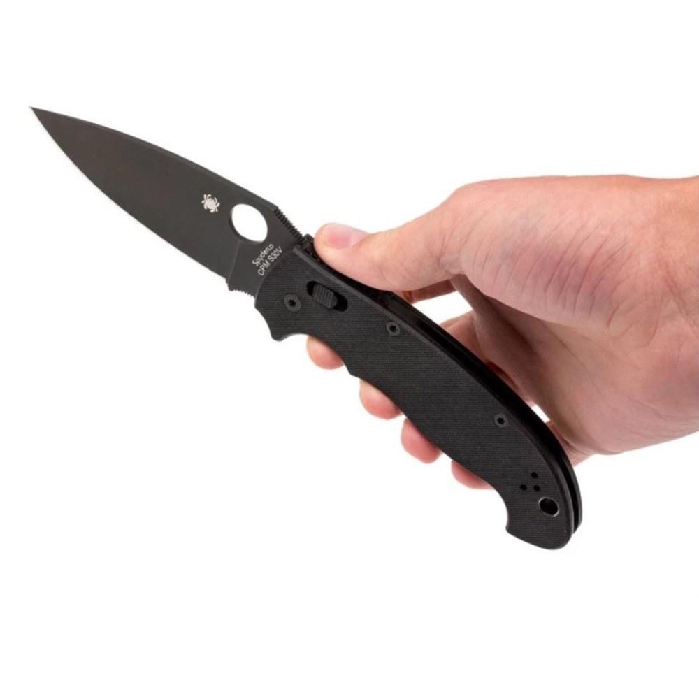 Складной нож Spyderco Manix 2 XL Black
