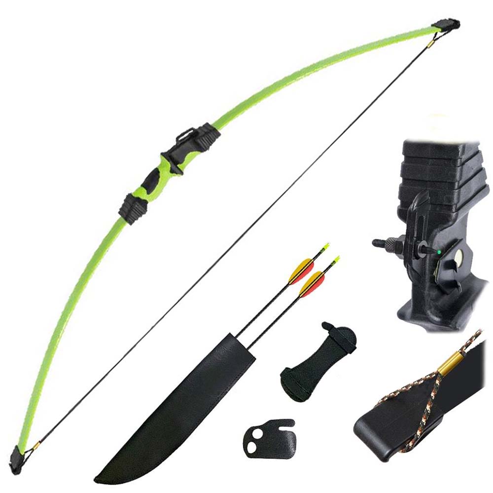 Лук рекурсивный для начинающих, сила 18 Lbs, длина 44", длина растяжки 24", с компл аксессуаров: 2 с