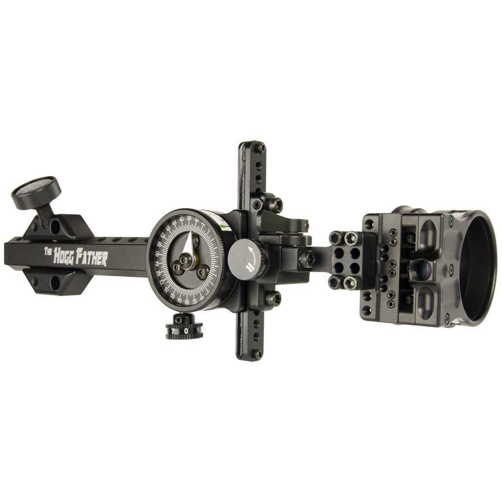 Прицел Hogg Father для блочного лука, пин 0,019", для правшей, цвет черный