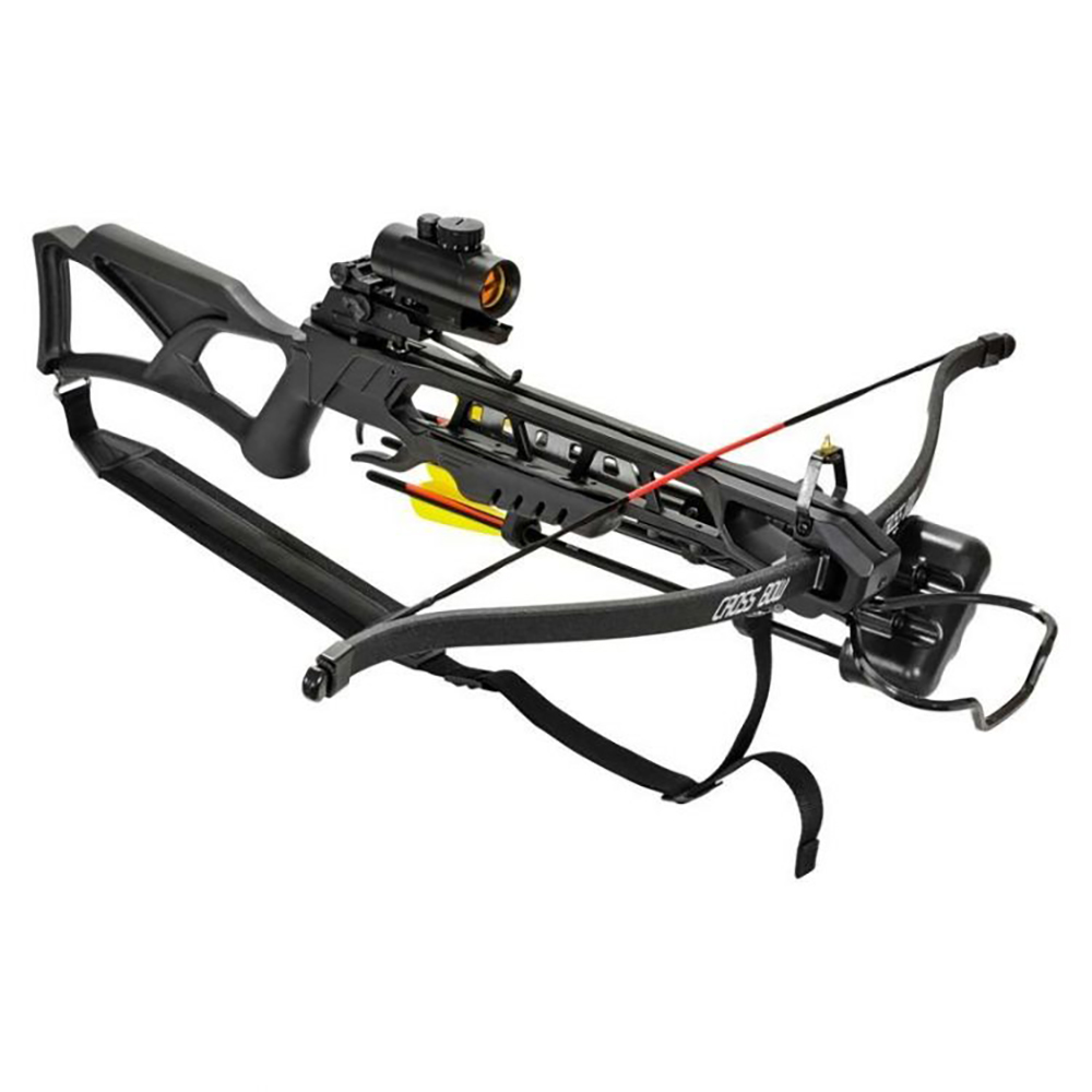Арбалет рекурсивный силой 95 Lbs с защитой от холостого выстрела, начальная скорость 245 фут/сек, дл