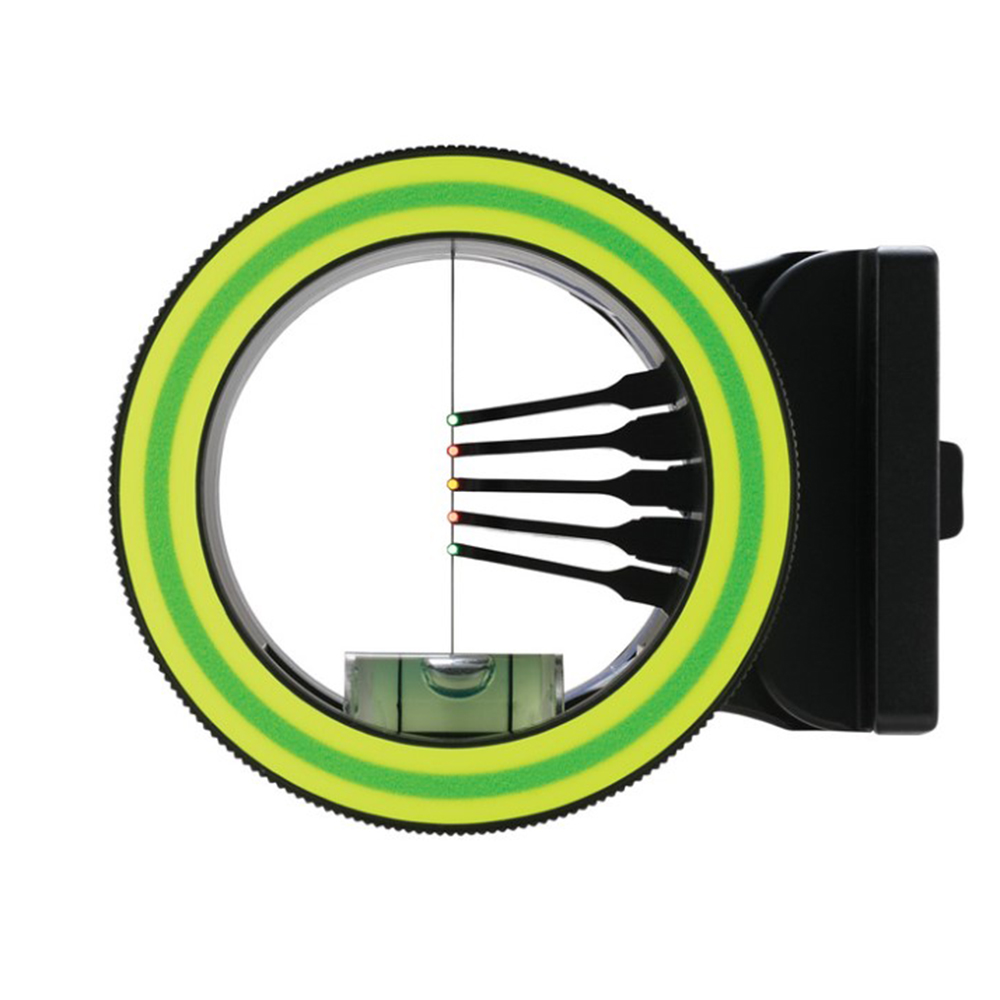 Прицел Hogg Father для блочного лука, пин 0,019", для правшей, цвет черный