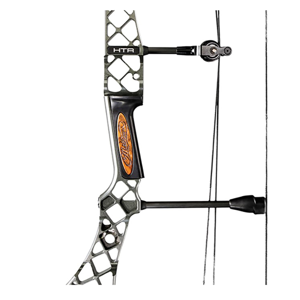 Лук блочный NO CAM HTR, начальная скорость 330 фут в сек, сила 60 lbs, для праворуких, длина натяжен