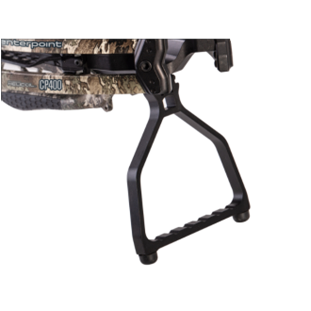 Блочный арбалет CENTER POINT CP400, технология HeliCoil, от оси до оси 10,5", (во взвед. состоянии 6"), скорость 123 м/с, 400 ф/с, ориг. натяжение 200 фунтов (90 кг), в полной комплектации