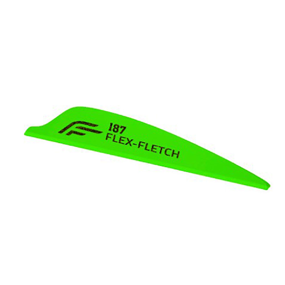 Оперение пластиковое FFP-187, форма Shield, длина 1,87", вес 3,1 гран, производитель Flex Fletch, цв