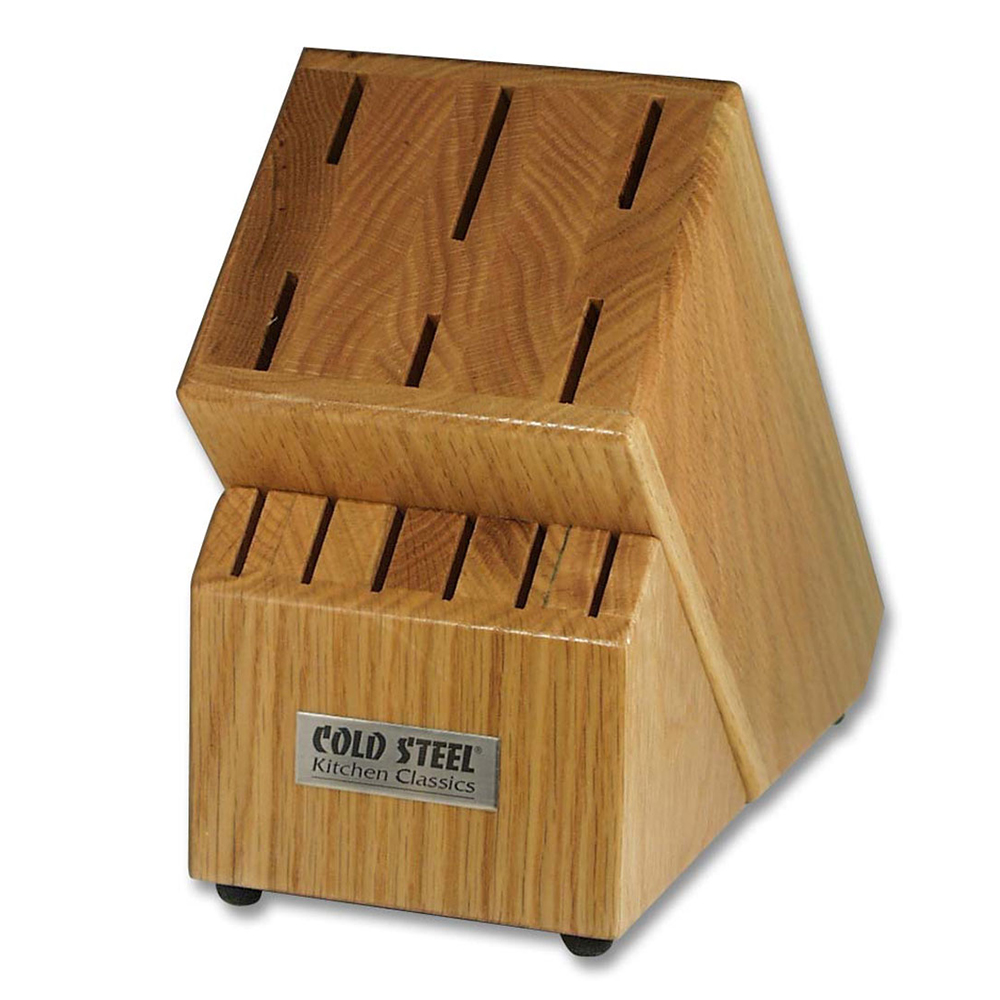 Подставка для кухонных ножей, деревянная