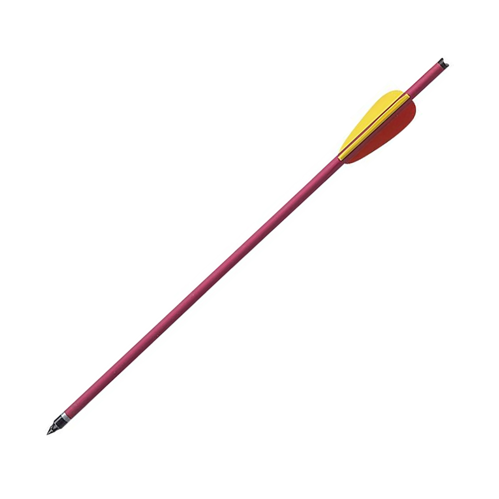 Стрела для арбалета, размер 2018, длина 14", алюминий, цвет красный