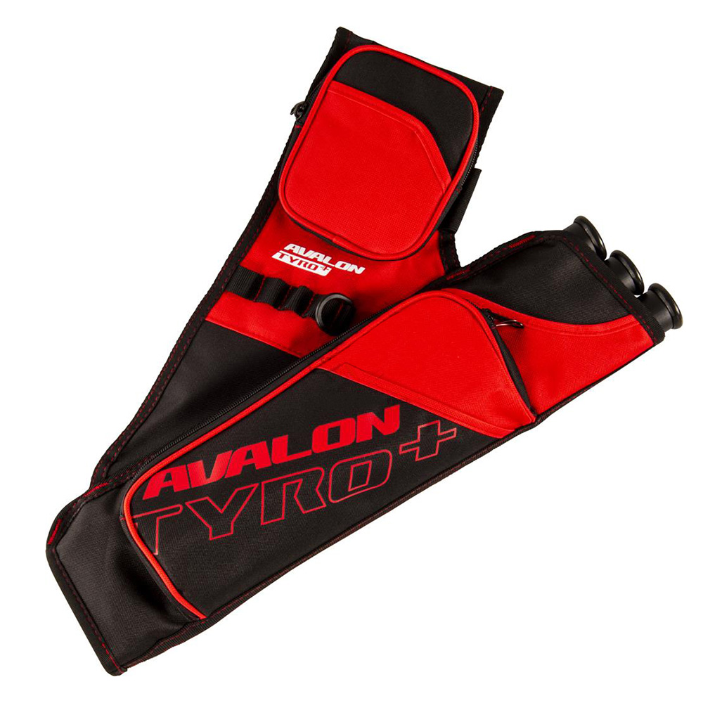 Кивер Tyro Plus, 3 трубки, ремень, 2 кармана, для правшей, цвет карсный