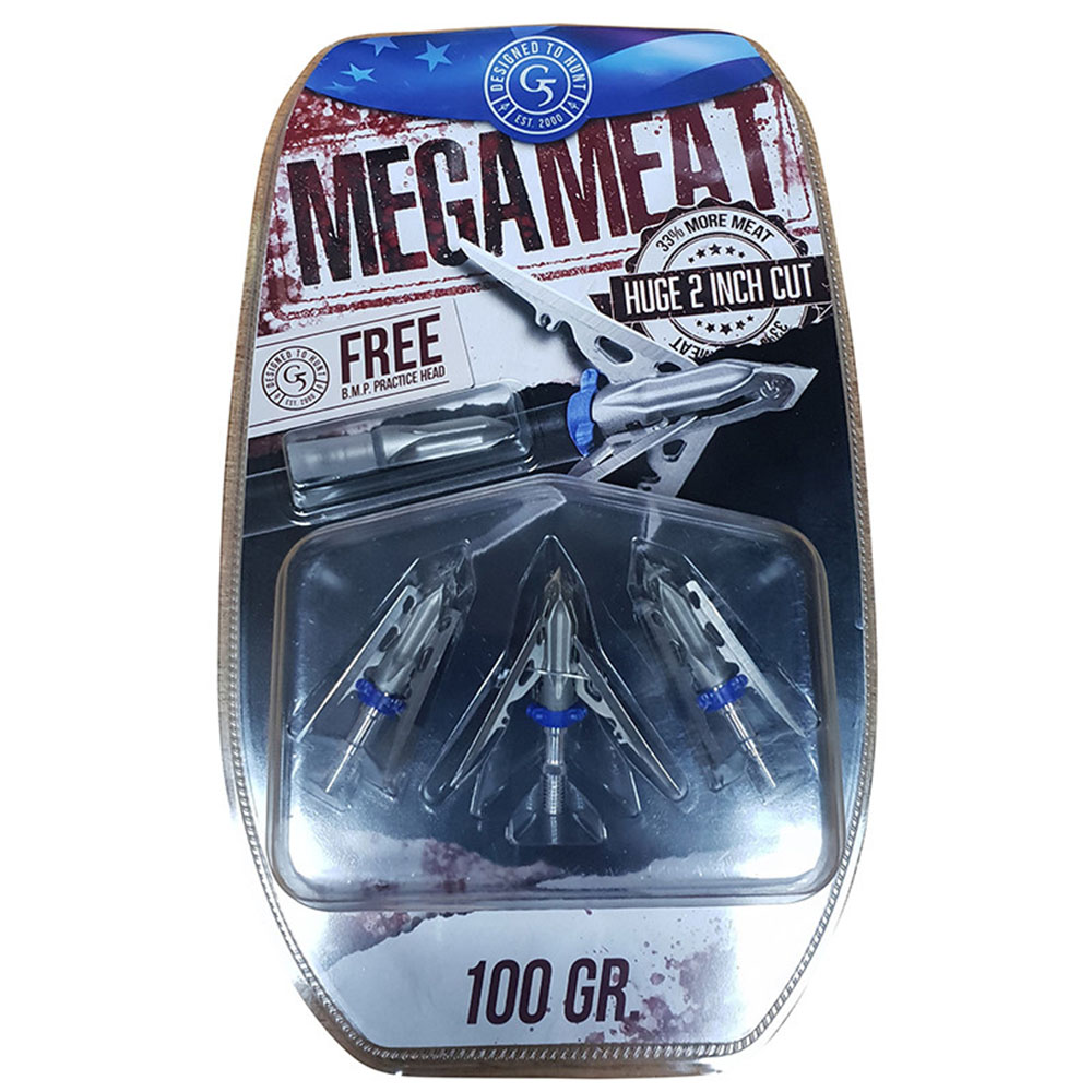 Наконечник G5 MegaMeat, 3 шт., раскрывающиеся, 10 гран