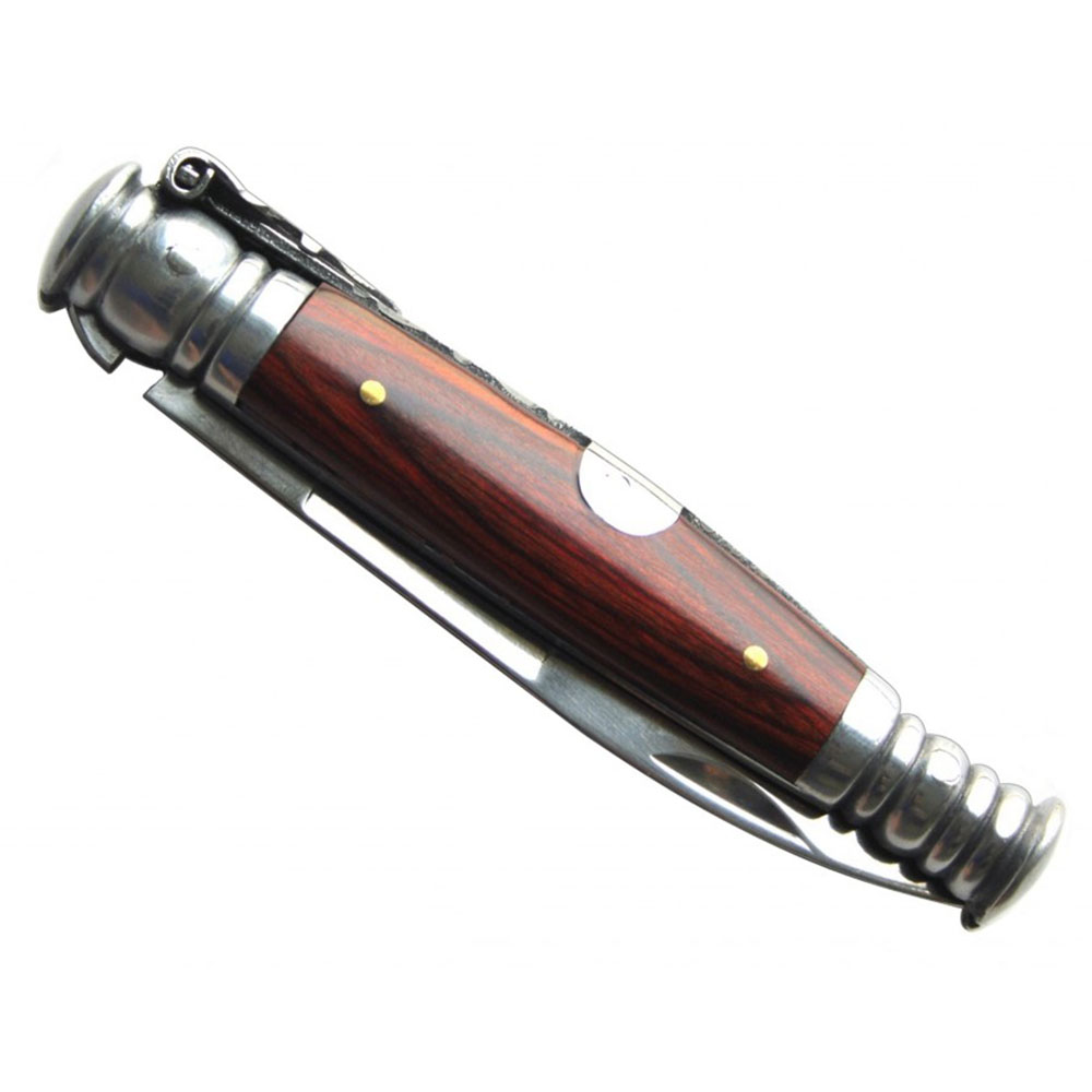 Нож складной Punta Espada, длина клинка 9 см, рукоять красное дерево, подарочная упаковка