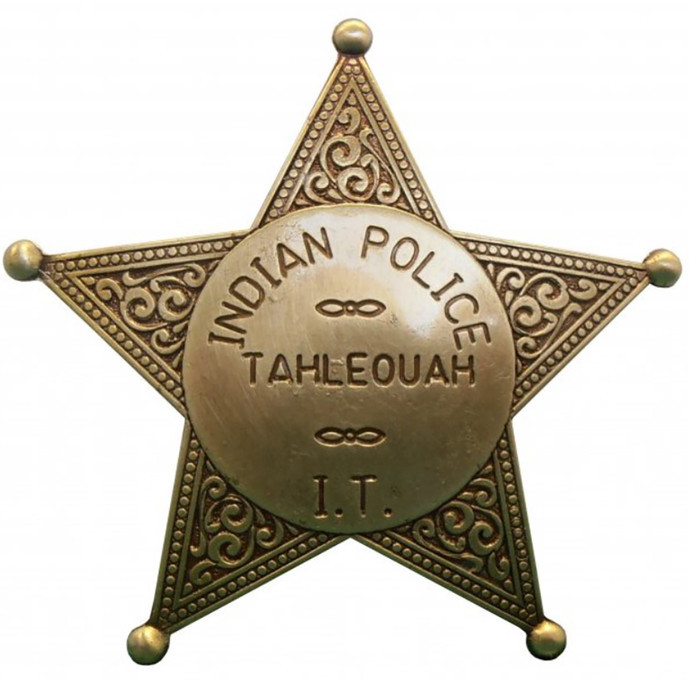 Значок Индейской полиции (пятиконечная звезда)
