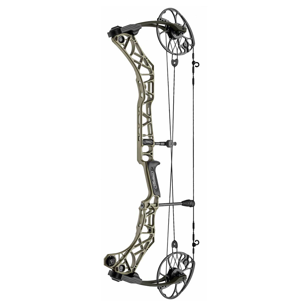 Лук блочный Mathews V3 кастом  , скорость 336 ф/с, 27", цвет зеленый с черным, 60 фунтов