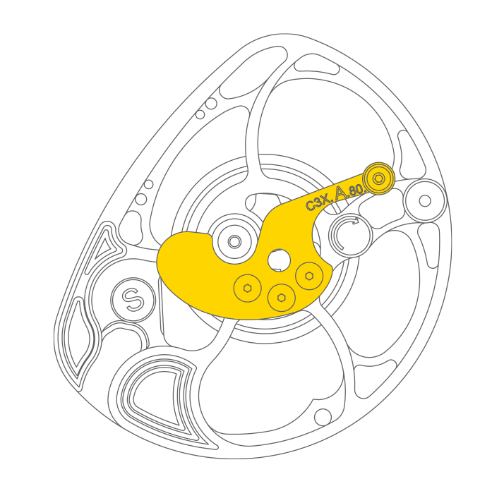 Комплект модулей C3X для блочного лука TRX 36, TRX 40, TRX 34 и TRX 38G, размер I, сброс 75%