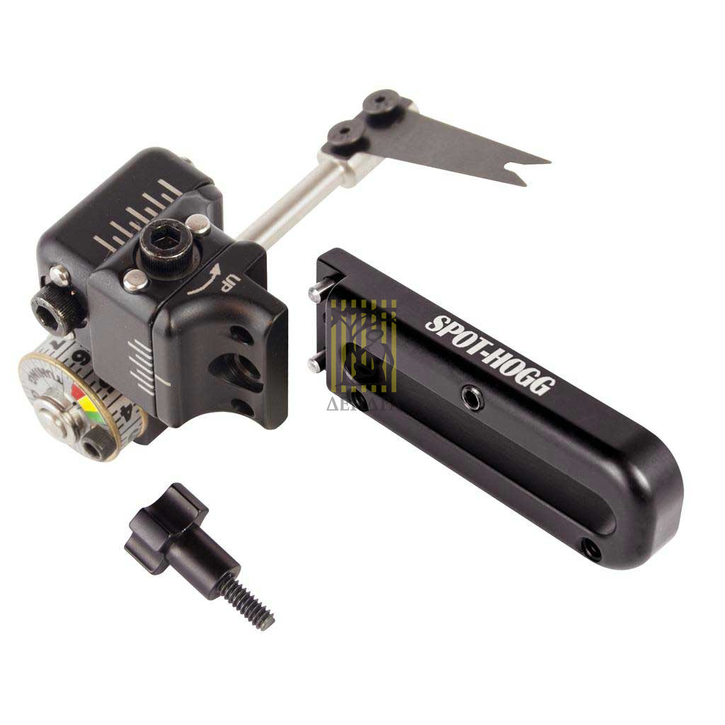 Полочка для блочного лука Infinity Swap с микро настройками, лонг, правая, 1 головка, цвет черный