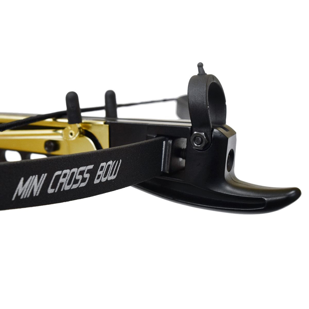 Арбалет-пистолет силой 80 lbs, приклад и ствол алюминий, с упором для перезарядки, 3 алюминиевые стр