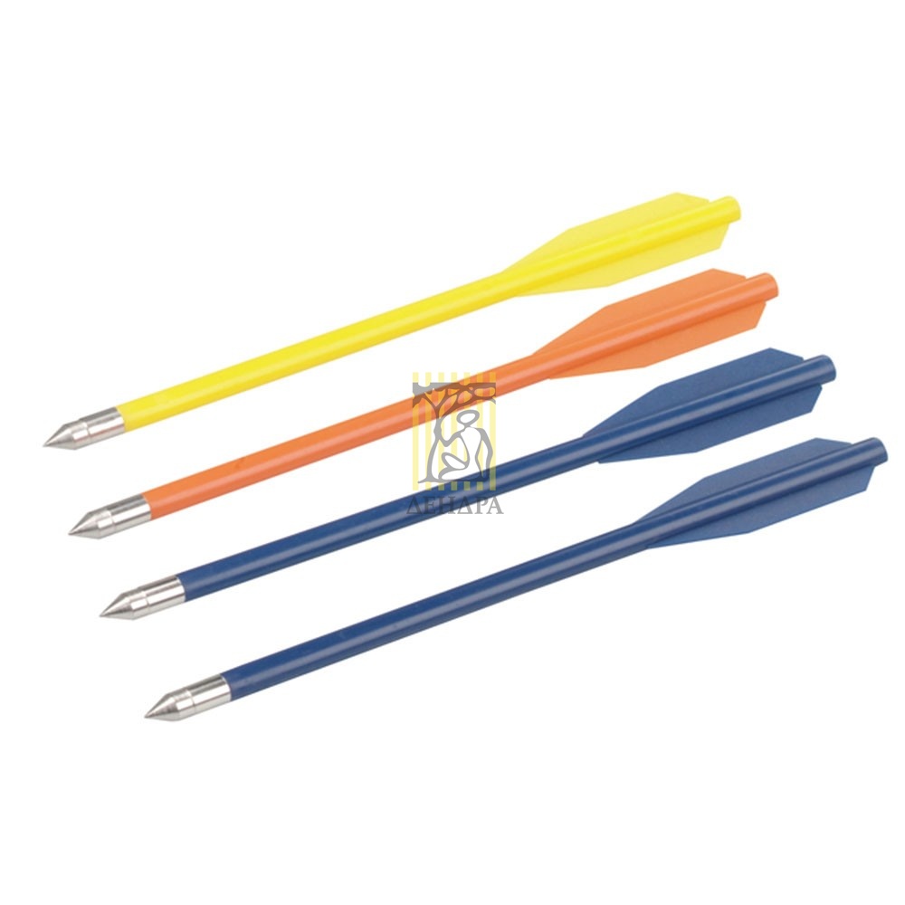 Стрелы для арбалета-пистолета, материал пластик, длина 6,5", 12 шт в комплекте пластик, цвет желтый