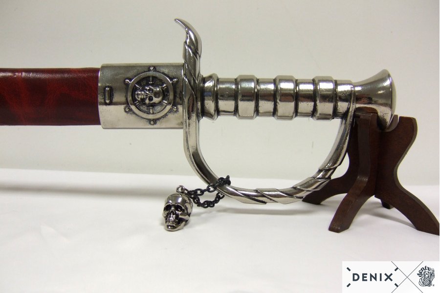 Сабля пирата Эдварда Тича "Черная борода", 1680-1718, Англия, 18 век