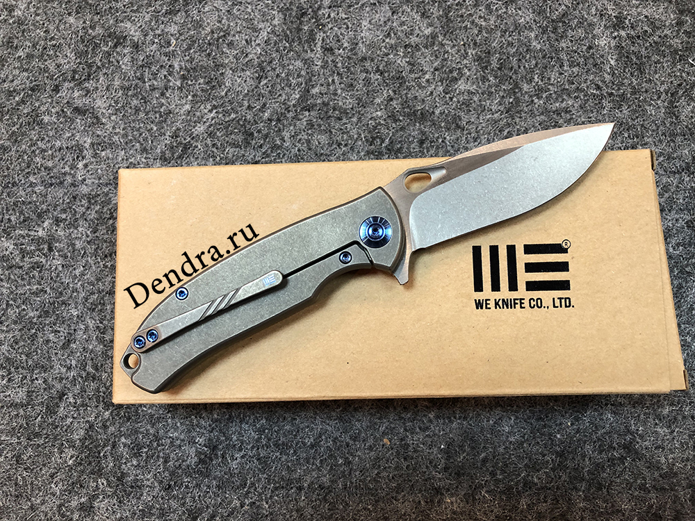 Нож складной  Rectifier 803D, цвет светло-коричневый, сталь CPM-S35VN, длина клинка 74,9 мм, рукоять